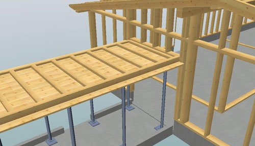 Holzständerbau